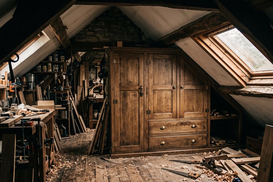 Einbauschrank Dachgeschoss